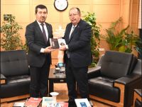 TYB Genel Başkanı Arıcan YSK Başkanı Yener’i ziyaret etti