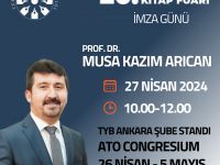 TYB Genel Başkanı Arıcan okurlarıyla buluşacak