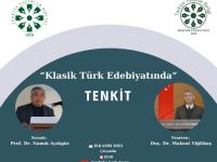 Prof. Dr. Namık Açıkgöz "Kültür ve Edebiyatımızdan" Programında konuşacak