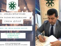 TYB Başkanı Arıcan kitaplarını imzalayacak