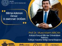 TYB Başkanı Arıcan Öğretmenelere D. Mehmet Doğan’ı anlatacak