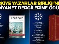 Türkiye Yazarlar Birliği'nden Diyanet dergilerine ödül