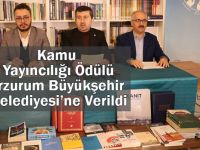 Türkiye Yazarlar Birliği'nden Erzurum Büyükşehir Belediyesi'ne Ödül
