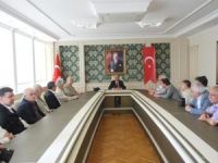 "Kültür Kervanı" Adıyaman Valisi Demirtaş'ı Ziyaret Etti