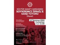 Kültür sanat dünyasının “Gazze sınavı” panelde konuşulacak