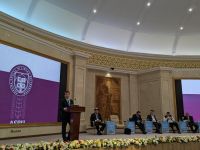 Arıcan Bişkek’te dinî eğitimde yeni yönelimler ve yöntemleri anlattı