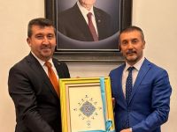 Genel Başkan Arıcan Çeliker’i ziyaret etti