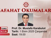 Safahat Okumaları Prof. Dr. Mustafa Karabulut ile Devam Ediyor