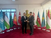 KKTC'de önemli görüşme: Arıcan, Bakan Ertuğruloğlu'nu ziyaret etti