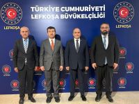 Arıcan'dan Lefkoşa Büyükelçisi Başçeri'ye nezaket ziyareti