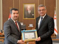 Genel Başkan Arıcan, Cumhurbaşkanı Erhürman'ı ziyaret etti