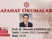 Safahat Okumaları Prof. Dr. Mustafa Karabulut ile Devam Ediyor