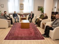 TYB üyelerinden Rektörümüze ziyaret