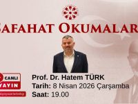 Safahat Okumaları Prof. Dr. Hatem Türk ile Devam Ediyor
