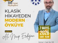 Yazar Erdoğan okurlarıyla bir araya geliyor