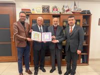 TYB Heyetinden İş İnsanı Faik Güngör’e Ziyaret