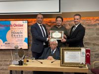 Hat Sanatının Yaşayan Hazinesi Hüseyin Öksüz, Sanatının 58. yılında TYB Konya’da Anlatıldı