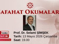 Safahat Okumaları Prof. Dr. Selami Şimşek ile Devam Ediyor