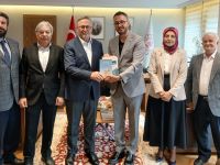 TYB Heyeti Bakan Yardımcısı Dr. Yılmaz’ı tebrik etti