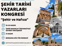 Milletlerarası Şehir Tarihi Yazarları Kongresi İzmir’de yapılacak
