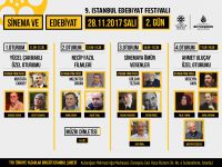 9. İstanbul Edebiyat Festivali'nin İkinci Günü Yine Dopdolu