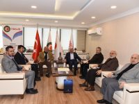 TYB Yönetiminden Hak-İş Başkanı Arslan'ı Ziyaret