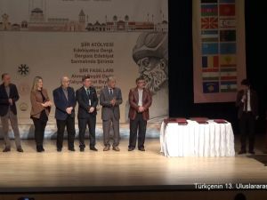 Türkçenin 13. Uluslararası Şiir Şöleni Ödül Töreni